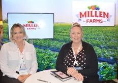 Millen Farms had Clarissa and Ann Millen who are the owners and growers of wild blueberry and fresh strawberries in Canada. 
